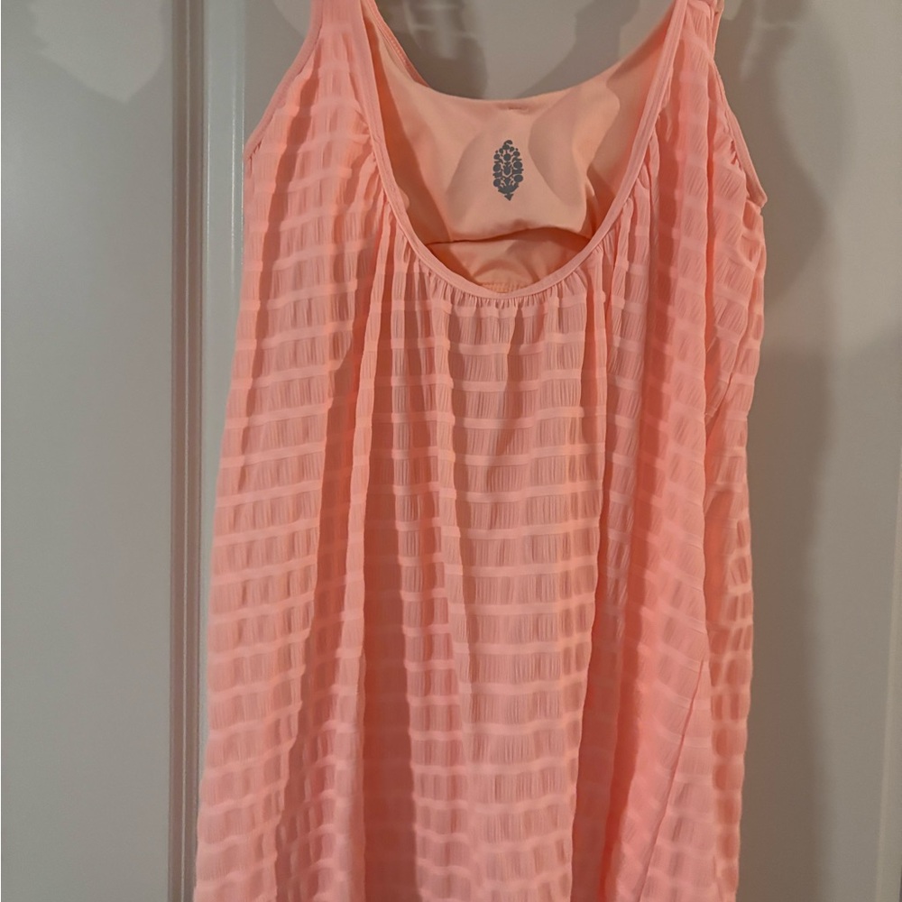 Free people off trail dress set pastel peach - Picture 5 of 9